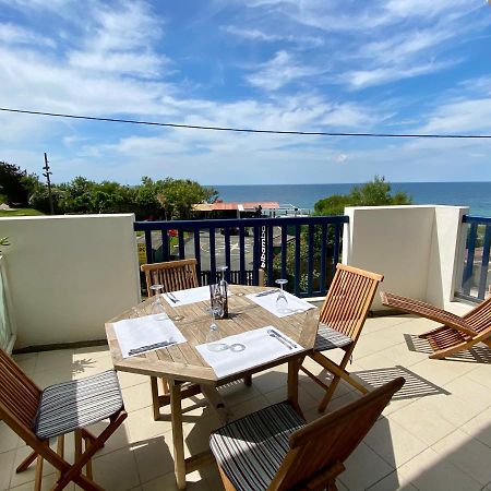 Bel appartement vue mer - 1er rang front de mer Saint-Jean-de-Luz Extérieur photo