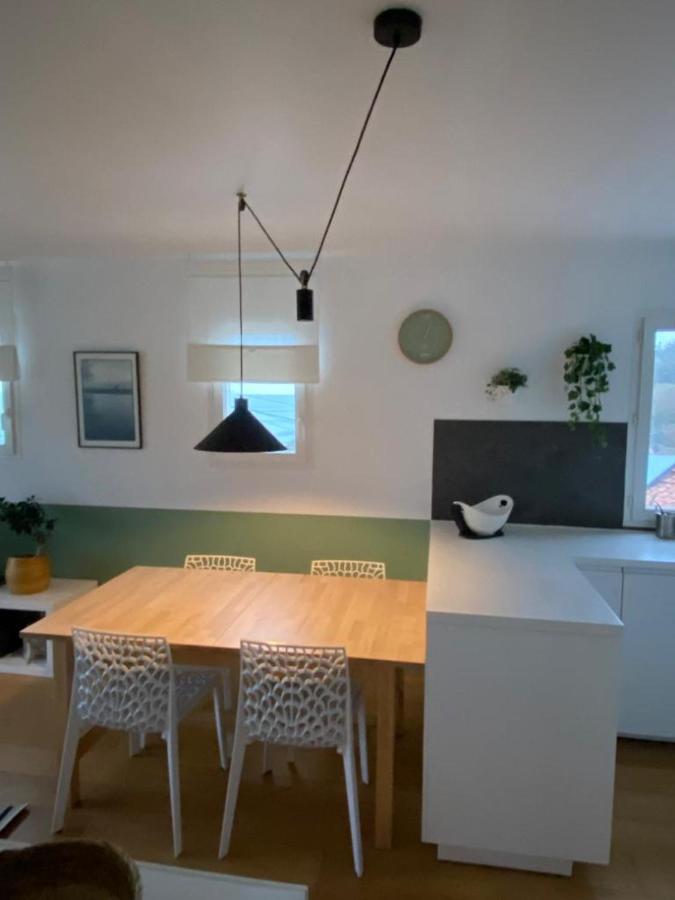 Bel appartement vue mer - 1er rang front de mer Saint-Jean-de-Luz Extérieur photo